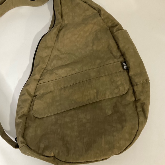 AmeriBag Healthy Bag Olive Green Nylon Sling Backpack; Adjustable Strap Pockets main image 10